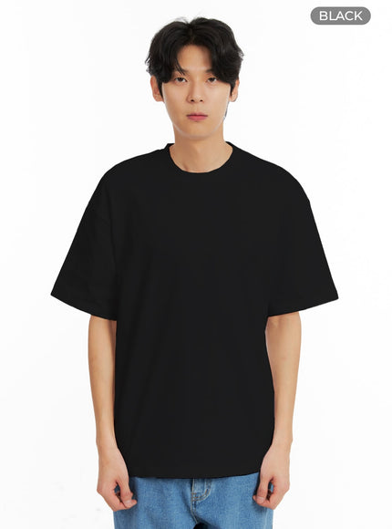 mens-basic-tee-ia401 / Black