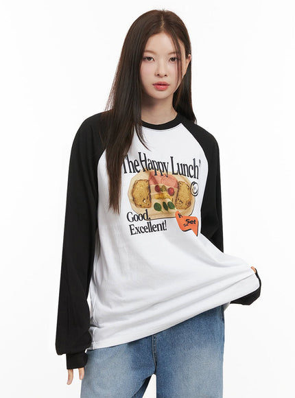 Graphic Long-Sleeve T-Shirt IJ530