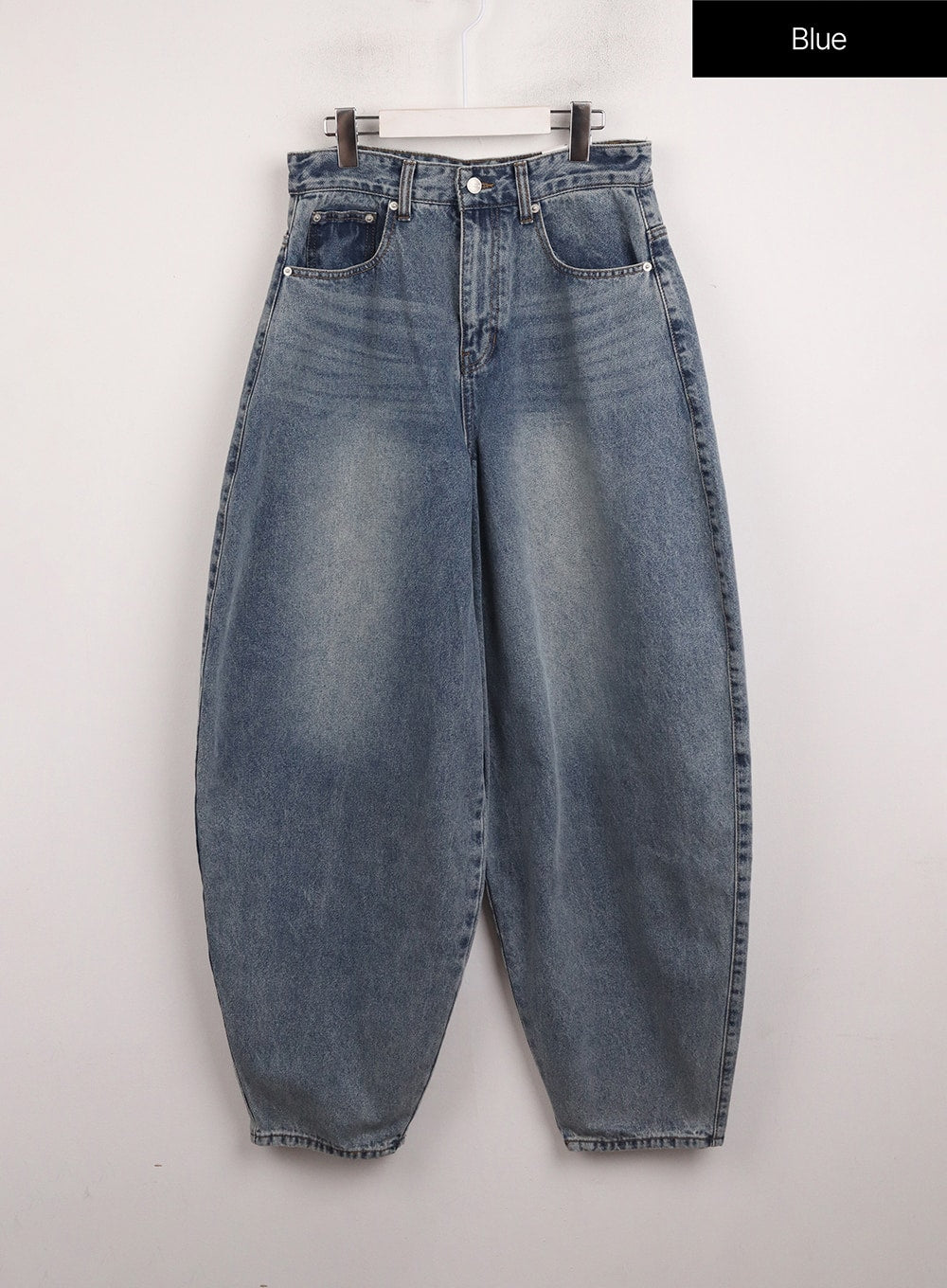 Washed Parachute Jeans IJ410