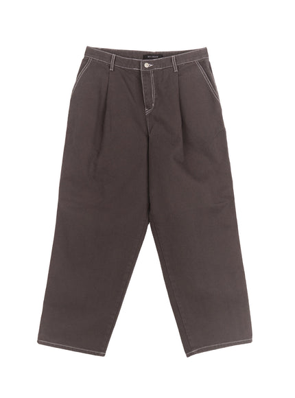 Men's Stitched Pintuck Cotton Pants IM512