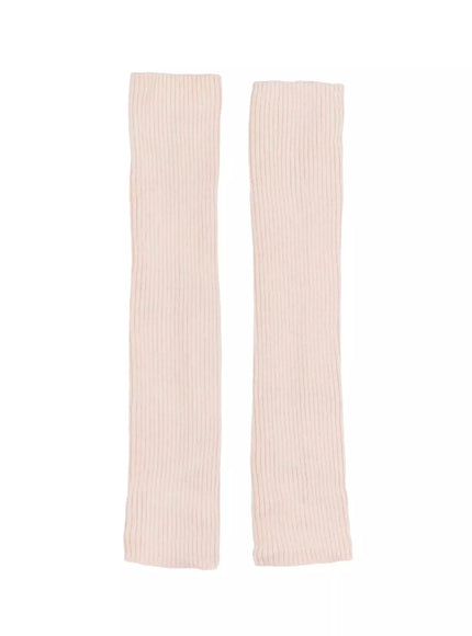 knit-leg-warmers-in503 / Light pink