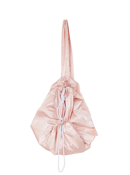 mens-glossy-drawstring-bag-iy505 / Pink
