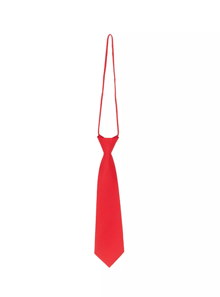 classic-solid-necktie-if505 / Red