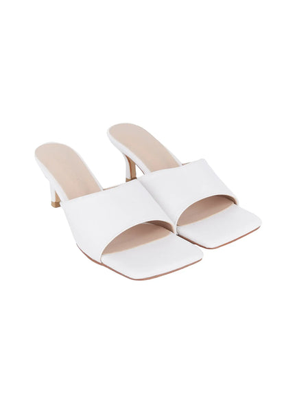 square-toe-mule-sandals-is516 / White