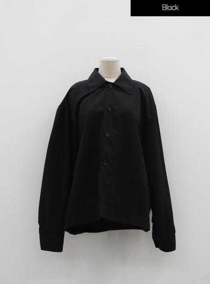Plus Basic Oversized Jacket IF317