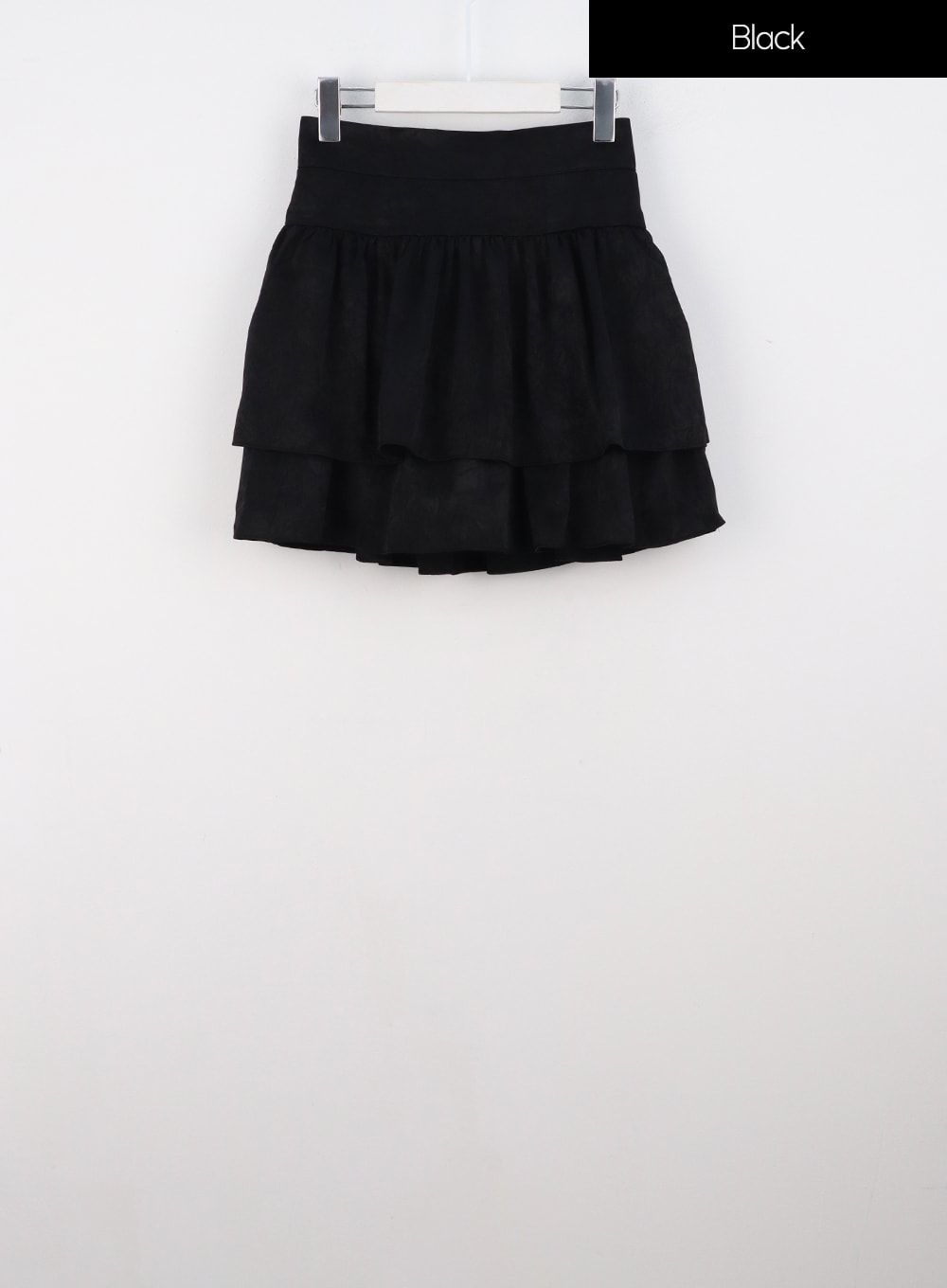 Tiered Elastic Band Mini Skirt IS322 Korean Women s Fashion LEWKIN