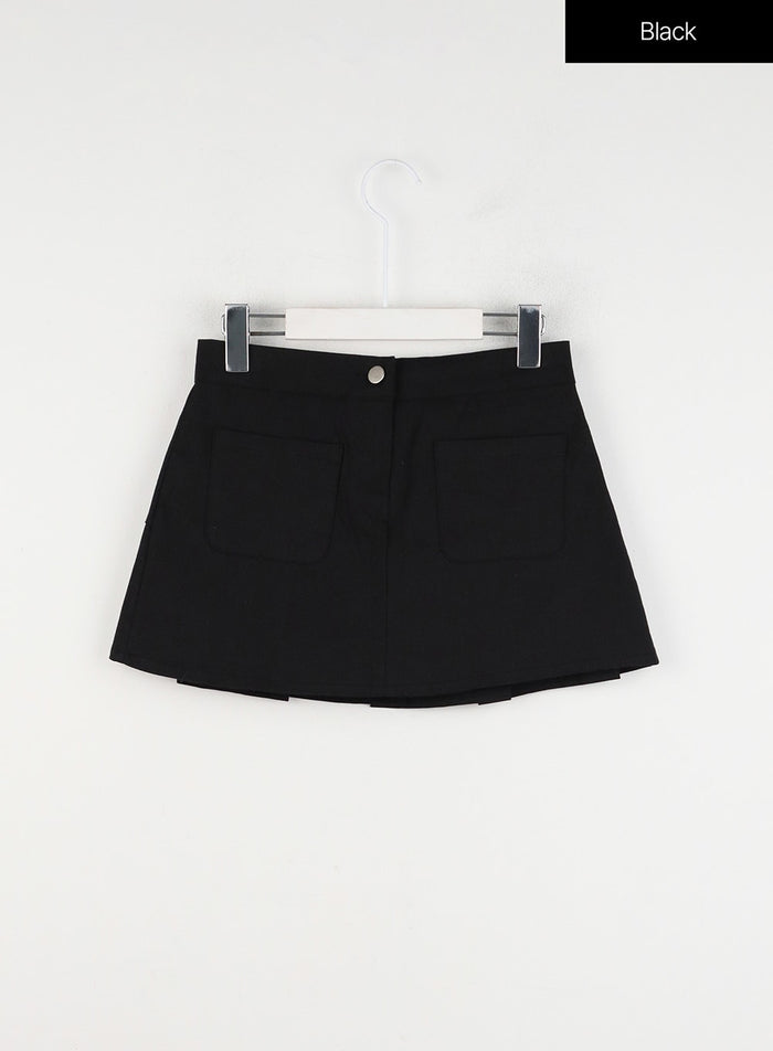 cargo-mini-skirt-id305 / Black