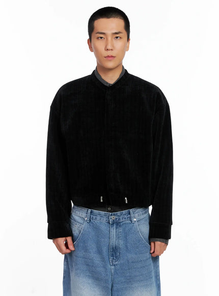 Men's Velvet Crop Jacket IS510