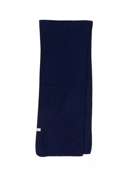 basic-knit-scarf-in528 / Dark blue