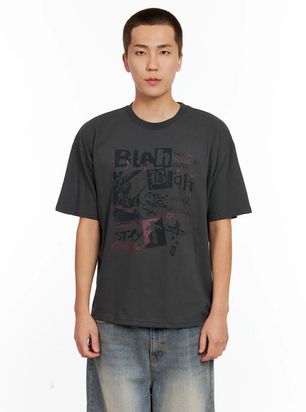 Men's Casual Graphic Tee IG511