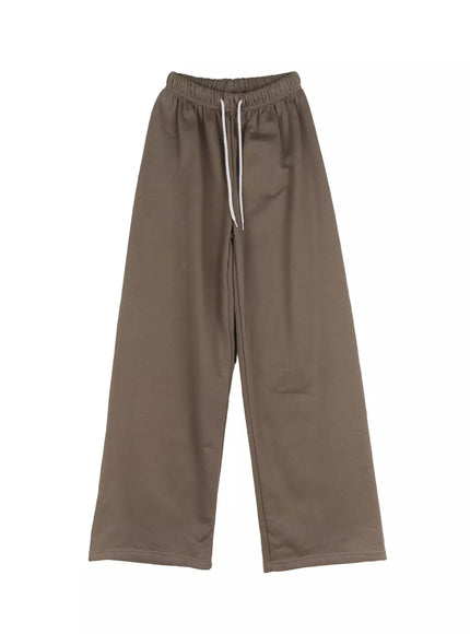 Thermal Wide-Leg Sweatpants IN528