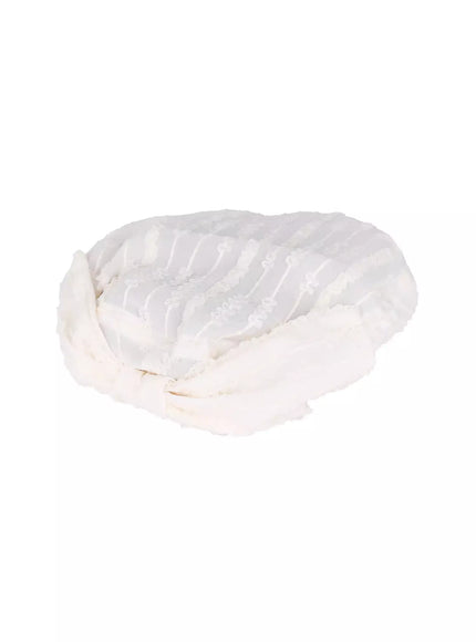 lace-beret-iu524 / White