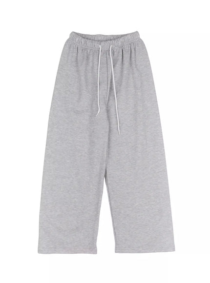 Thermal Wide-Leg Sweatpants IN528