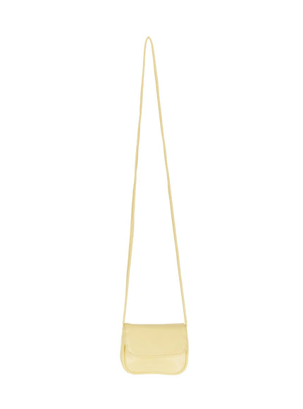Classic Faux-Leather Crossbody Bag IY513