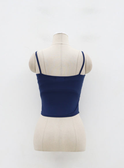 Thin Strap Cropped Top IJ320