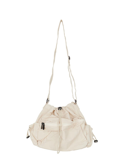 mens-nylon-messenger-bag-iy505 / Light beige