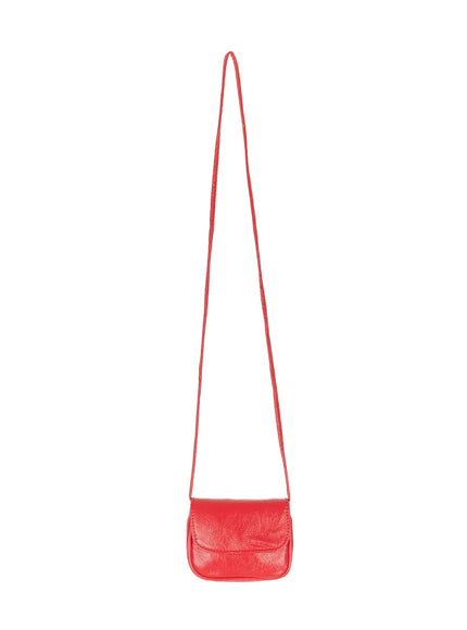 Classic Faux-Leather Crossbody Bag IY513