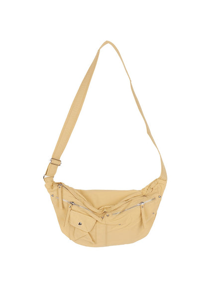 casual-buckle-crossbody-bag-iy502 / Yellow