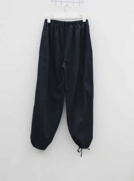 Drawstring Wide Track Pants IF314