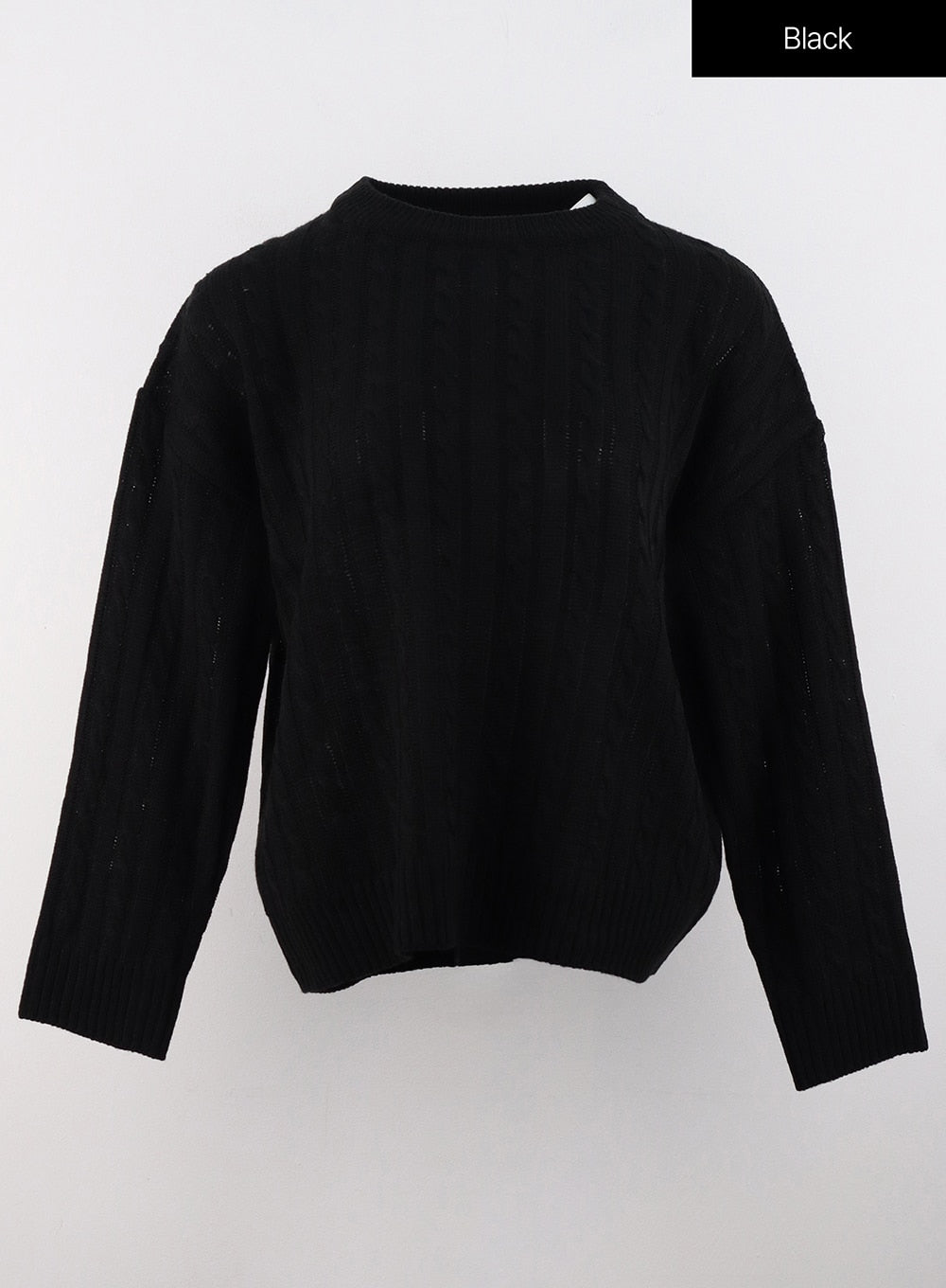 Cozy 2024 black sweater