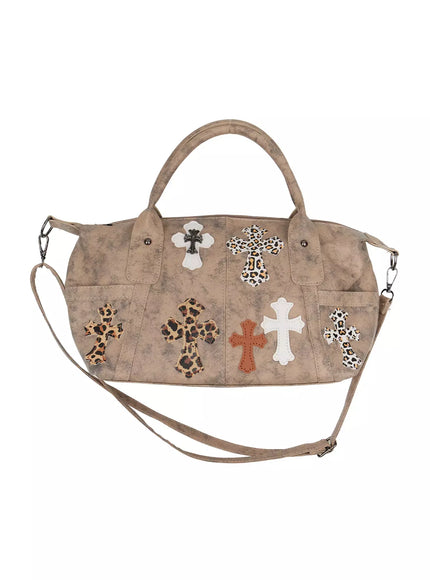 Cross Patch Shoulder Bag IM504