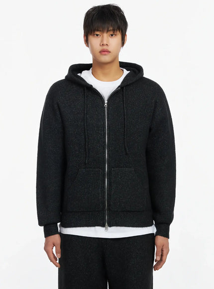 mens-double-zip-knit-hooded-jacket-ij527