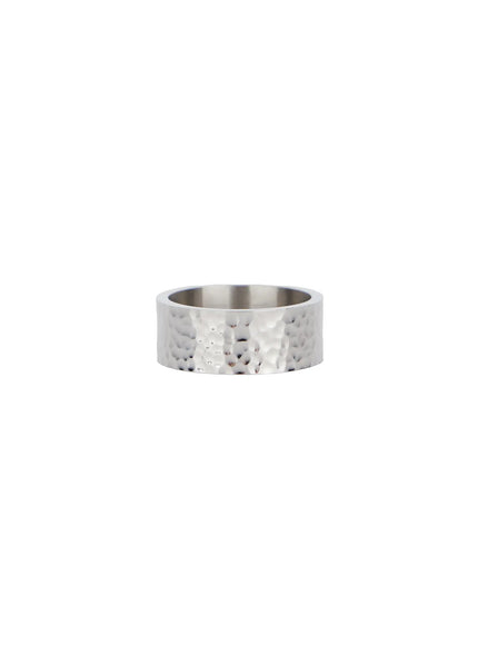 Men's Dented Pattern Ring IS530