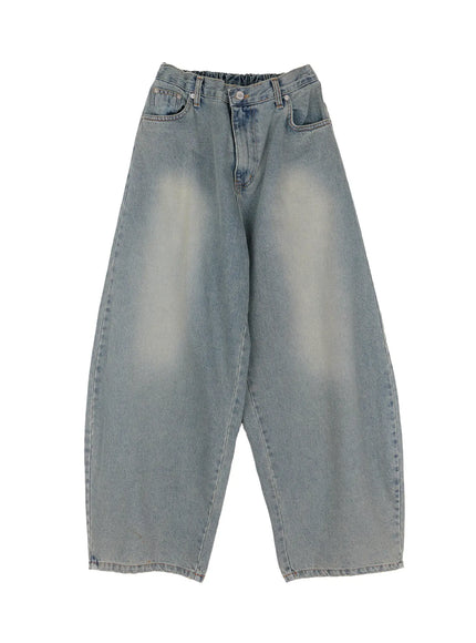 Men's Relaxed Fit Wide Jeans ID511