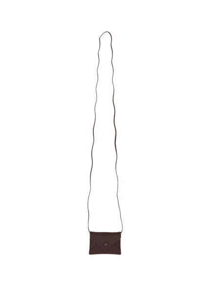 faux-leather-crossbody-micro-bag-ia508 / Dark brown