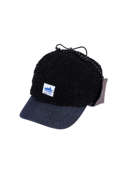 winter-sherpa-camp-cap-in528 / Black
