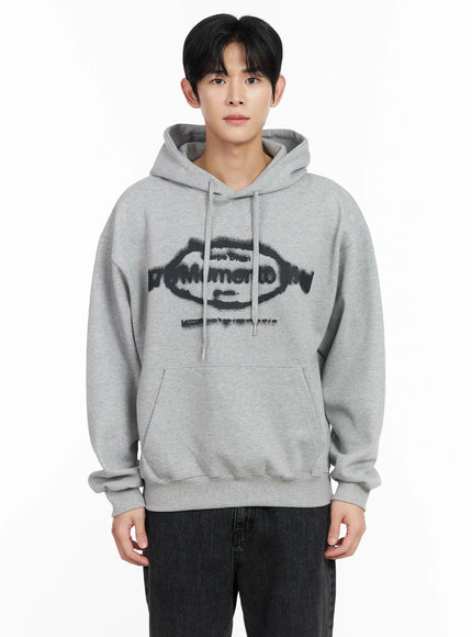 mens-graphic-print-hoodie-im518 / Gray