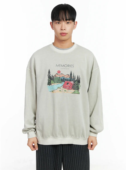 Men's Memories Graphic Sweatshirt IN518