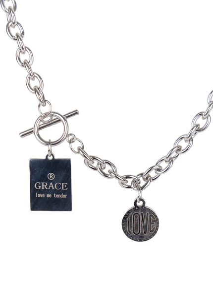 grace-chain-necklace-in524 / Silver