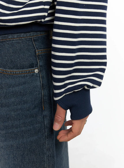 mens-striped-button-neck-hoodie-if503