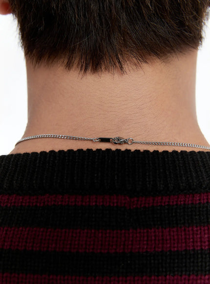 Men's Cube Necklace IS529