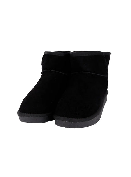 mens-classic-shearling-ankle-boots-in512 / Black
