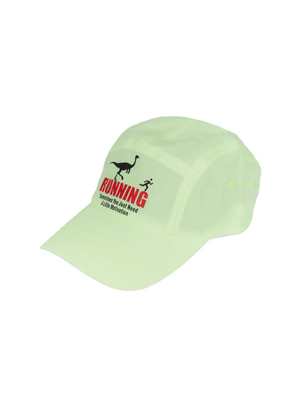 string-running-cap-io517 / Light green