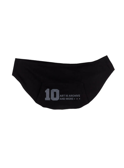 trendy-graphic-sling-bag-id502 / Black