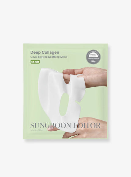 Deep Collagen Cica Teatree Soothing Mask (37g, 1ea)