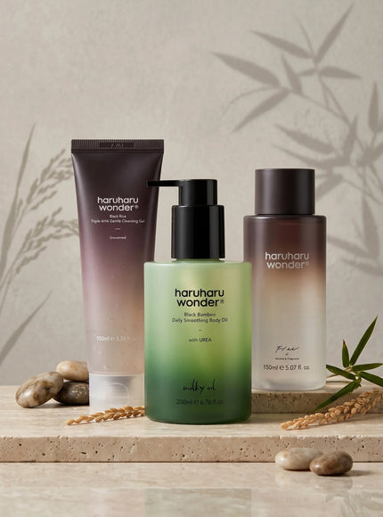 Black Bamboo Daily Soothing Body Oil (200ml)