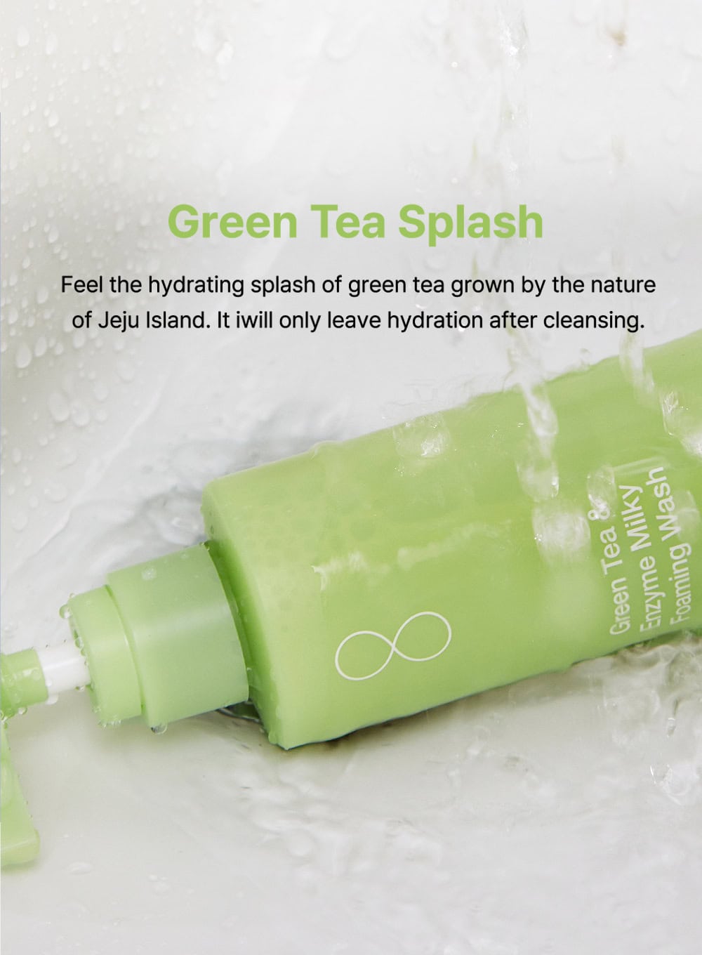 Green Tea & Enzyme Milky Foaming Wash (140ml) - By Wishtrend | K-BEAUTY ...