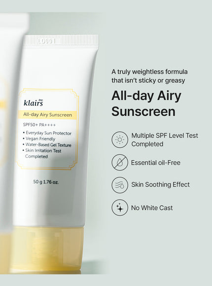 All-day Airy Sunscreen (50g)