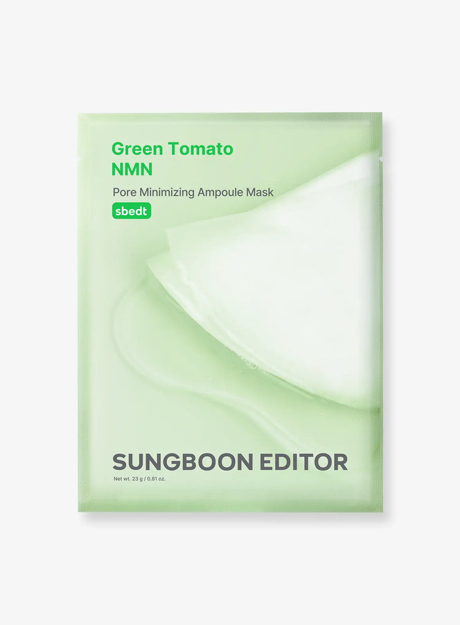 Green Tomato NMN Pore Minimizing Ampoule Mask (1ea, 23g)