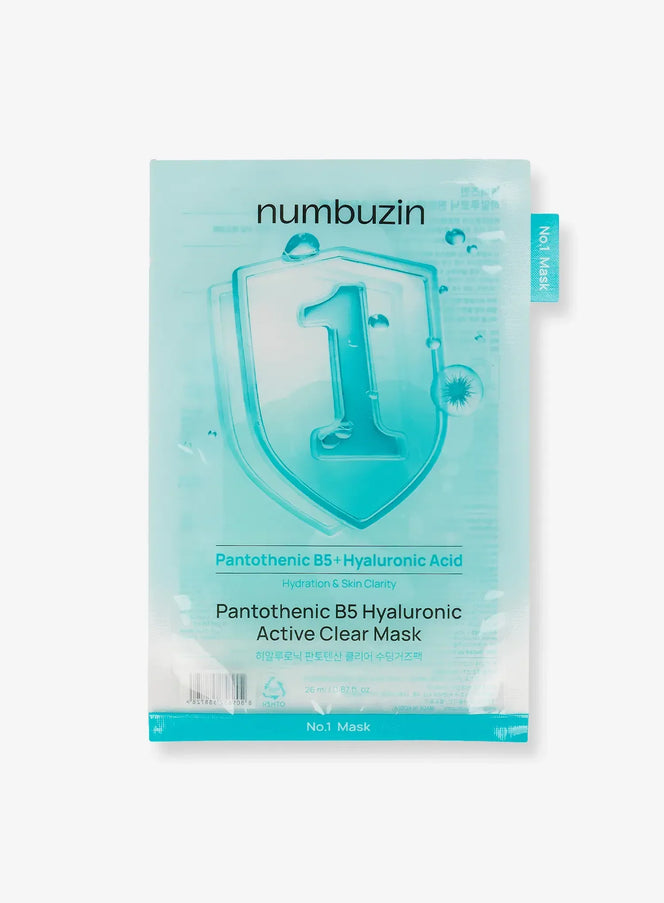 No.1 Pantothenic B5 Hyaluronic Active Clear Mask (1ea) (26ml)