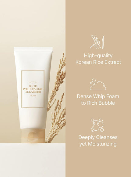 Rice Whip Facial Cleanser (150ml)