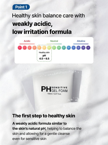 PH Sensitive Gel Foam (150ml)