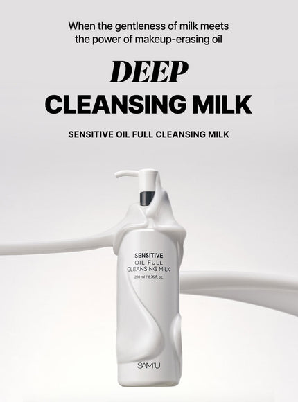 Sensitive Oil Full Cleansing Milk (200ml)