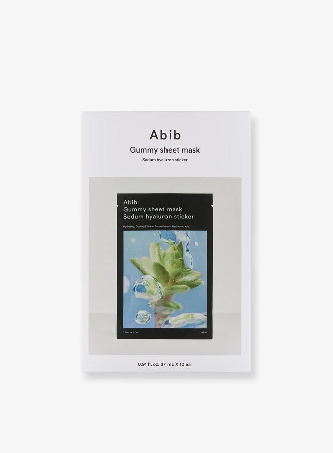 Gummy sheet mask Sedum Hyaluron sticker (10ea / 270ml)
