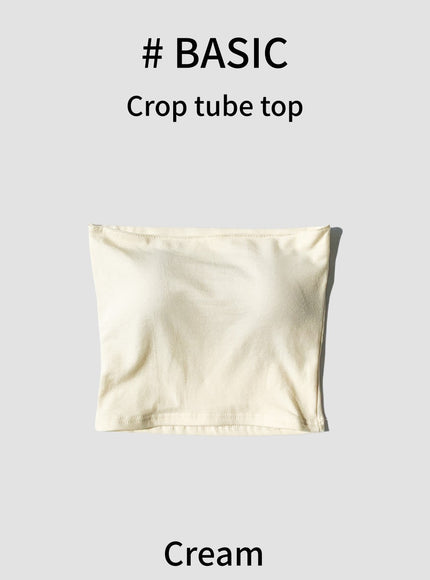 Cropped Tube Top #B17
