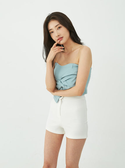 Spandex High-Waisted Shorts IU11